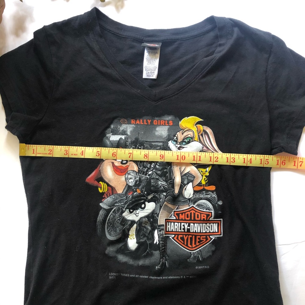 SOLD Harley-Davidson Looney Tunes T-Shirt - Picture 8 of 9